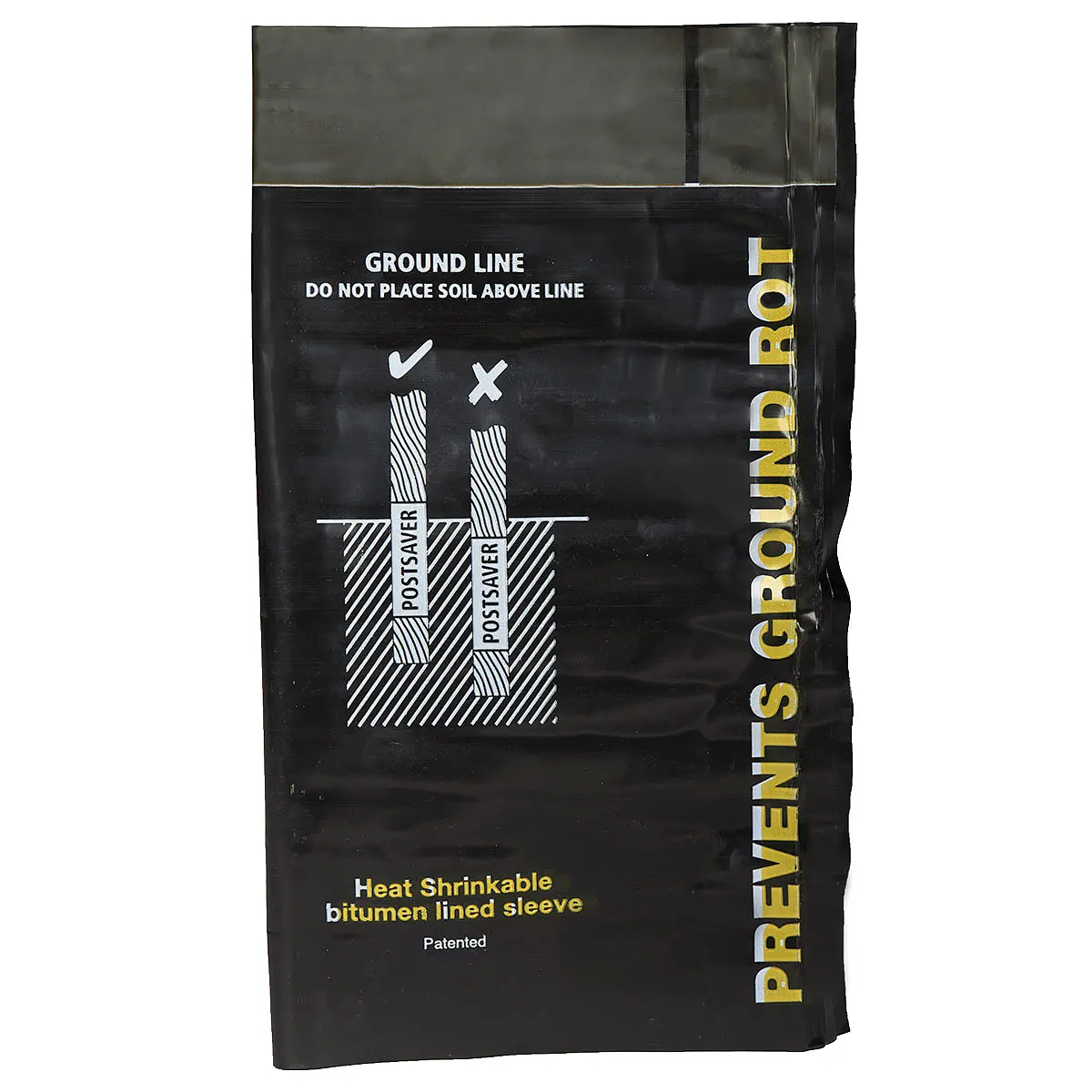POSTSAVER FOLIE til rund 22,5 cm | firk. 20 x 20 cm hegnsstolper