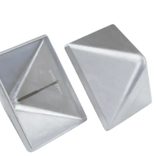 Stolpehat til firkantet 12x12 cm stolper