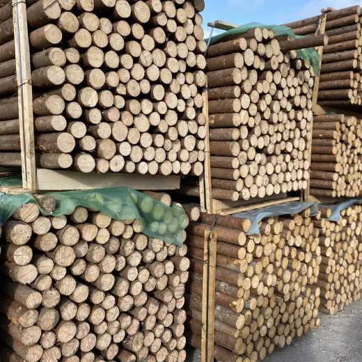 Vedligeholdelse – Raftehegn med bark